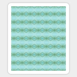 Green Abstract Pattern Sticker